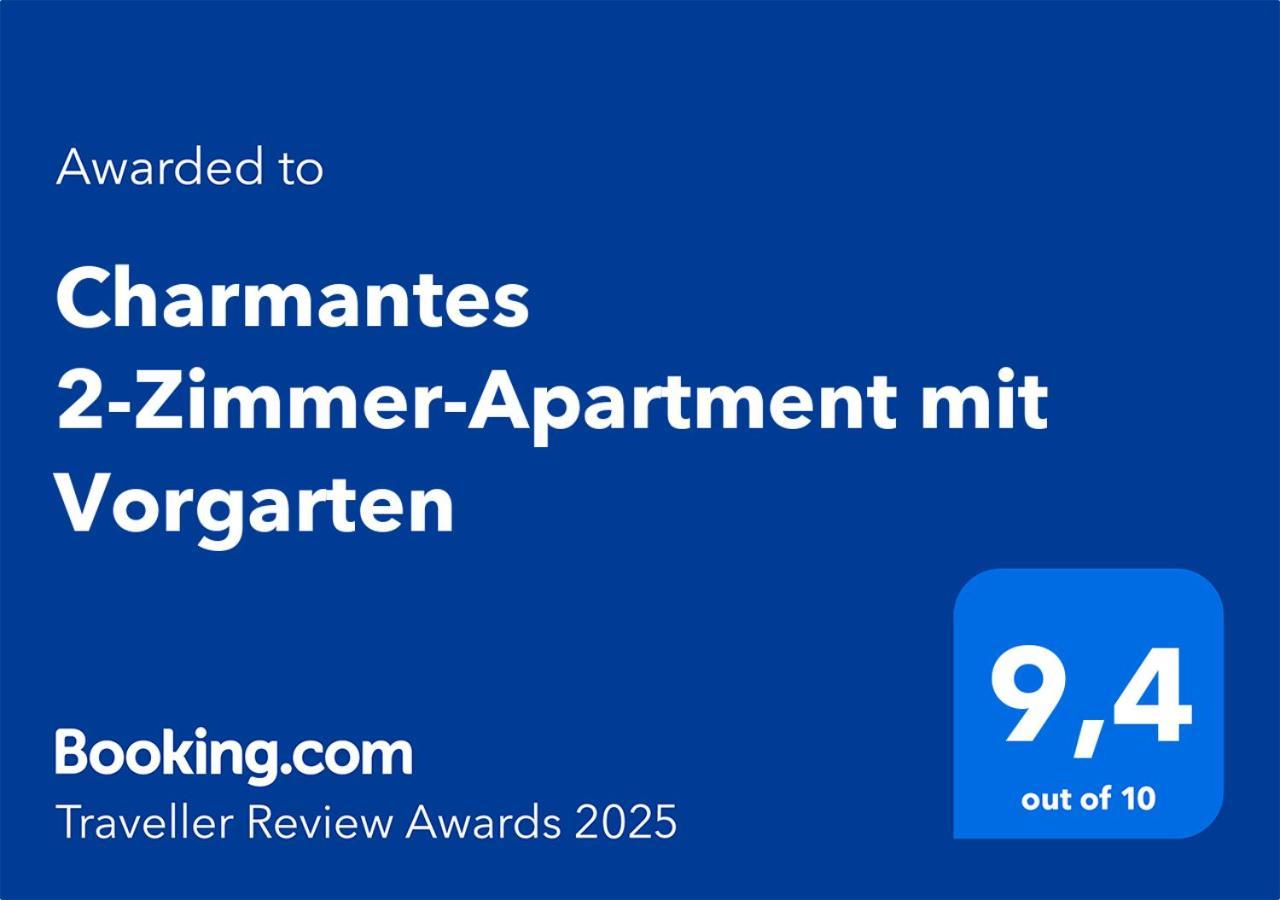 Charmantes 2-Zimmer-Apartment Mit Vorgarten Berlim Exterior foto